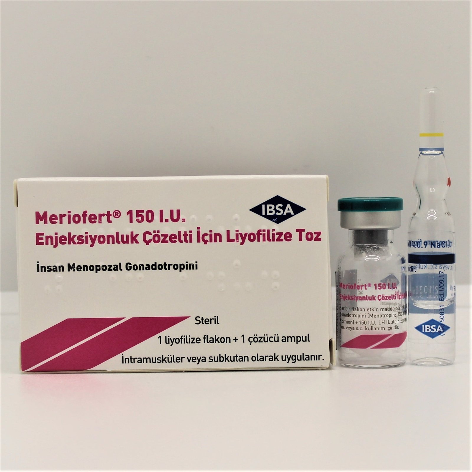Meriofert_15_IU-1.jpg Meriofert 150 IU Powder and Solvent Injection - Image 1
