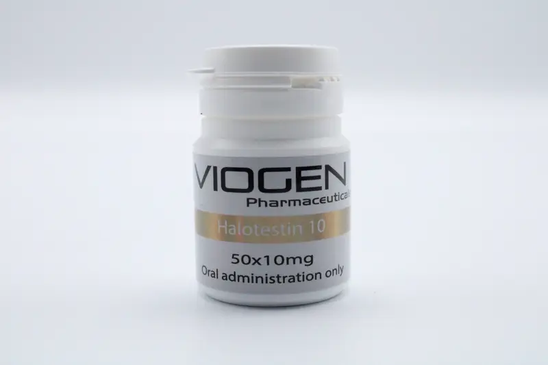 Viogen-Halotestin-10mg-x-10mg-Tabs.webp Viogen Halotestin 10mg x 10mg Tabs - Image 1